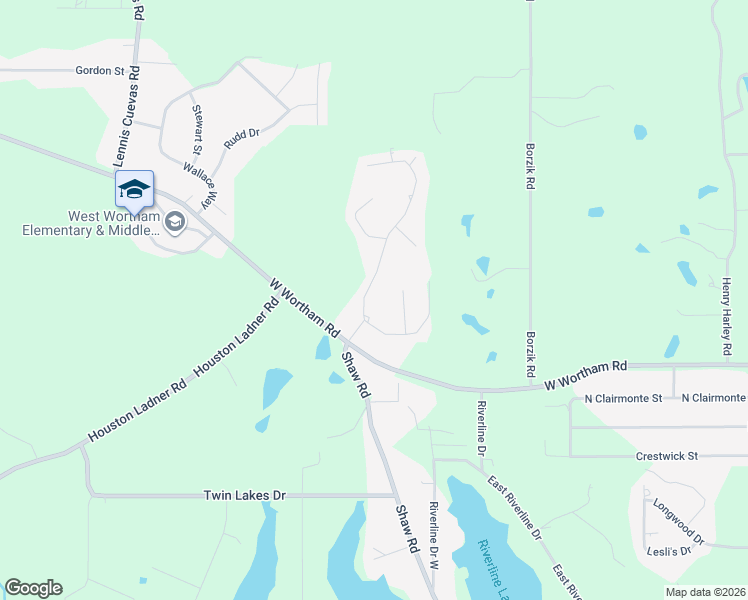 map of restaurants, bars, coffee shops, grocery stores, and more near 19270 North Shaw Road in Saucier