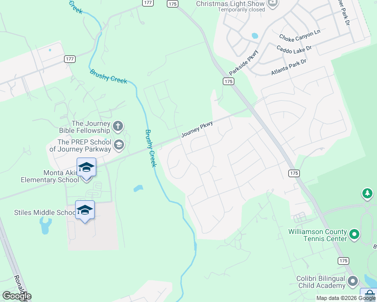 map of restaurants, bars, coffee shops, grocery stores, and more near 3720 Carya Drive in Leander