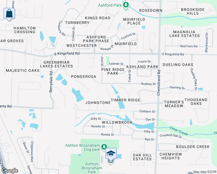 map of restaurants, bars, coffee shops, grocery stores, and more near 508 Rodney Street in Pensacola