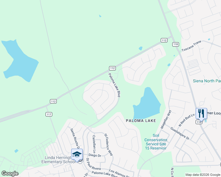 map of restaurants, bars, coffee shops, grocery stores, and more near 3237 Hidalgo Loop in Round Rock