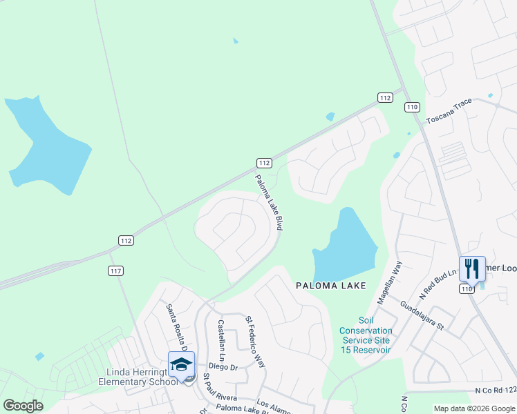 map of restaurants, bars, coffee shops, grocery stores, and more near 3237 Hidalgo Loop in Round Rock