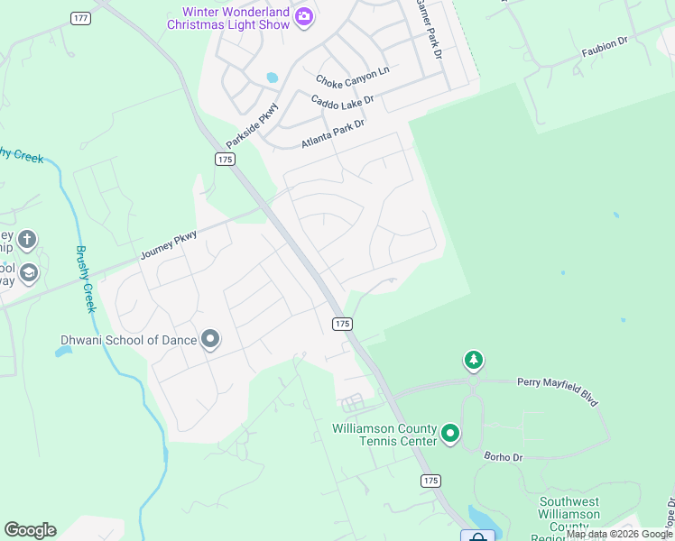 map of restaurants, bars, coffee shops, grocery stores, and more near 4224 Borho Ranch Street in Leander