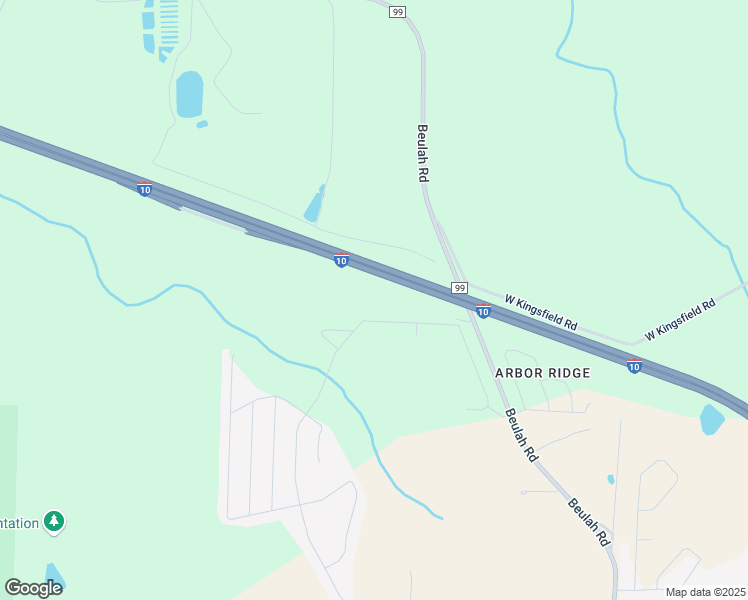 map of restaurants, bars, coffee shops, grocery stores, and more near 11251 Beulah Road in Pensacola