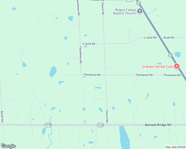 map of restaurants, bars, coffee shops, grocery stores, and more near 14169 Thompson Road in Folsom