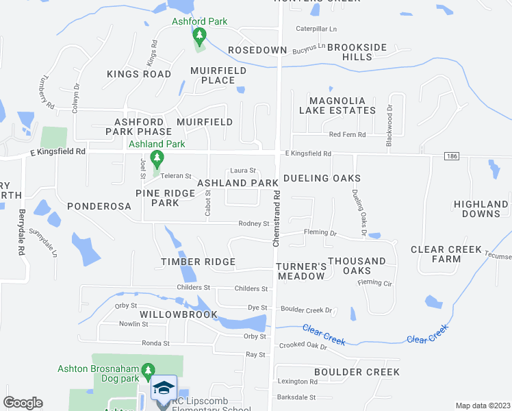 map of restaurants, bars, coffee shops, grocery stores, and more near 640 Herschel Street in Pensacola
