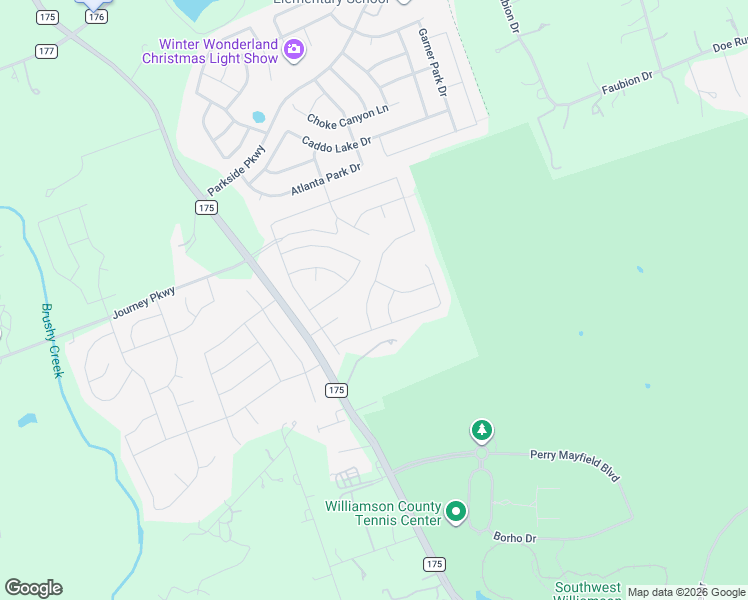 map of restaurants, bars, coffee shops, grocery stores, and more near 2417 Sycamore Fig Bend in Leander