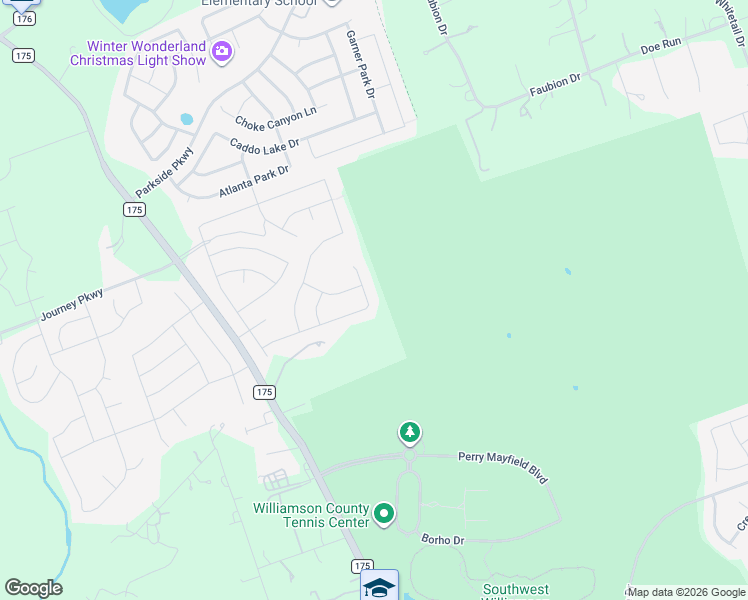 map of restaurants, bars, coffee shops, grocery stores, and more near 2512 Great Path in Leander