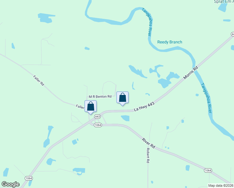 map of restaurants, bars, coffee shops, grocery stores, and more near 19206 M R Benton Road in Tickfaw