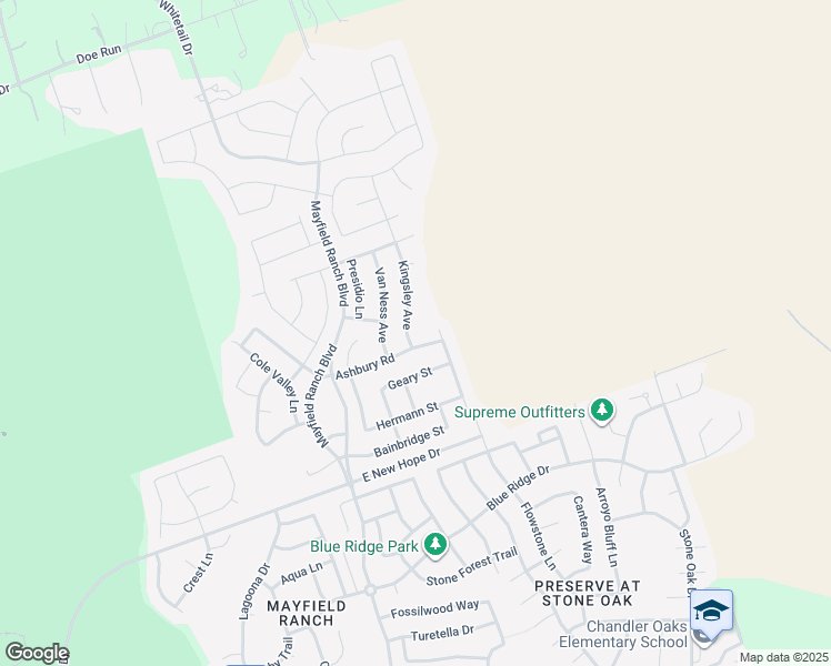 map of restaurants, bars, coffee shops, grocery stores, and more near 4115 Kingsley Avenue in Round Rock