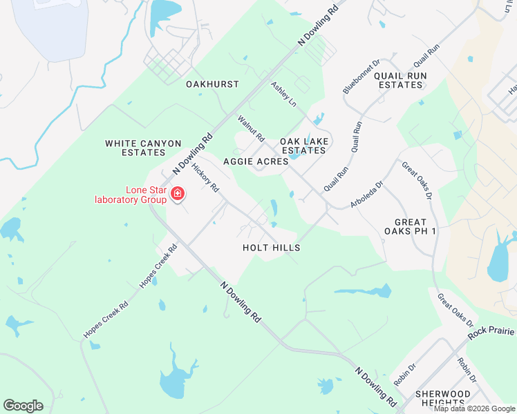 map of restaurants, bars, coffee shops, grocery stores, and more near in Brazos County