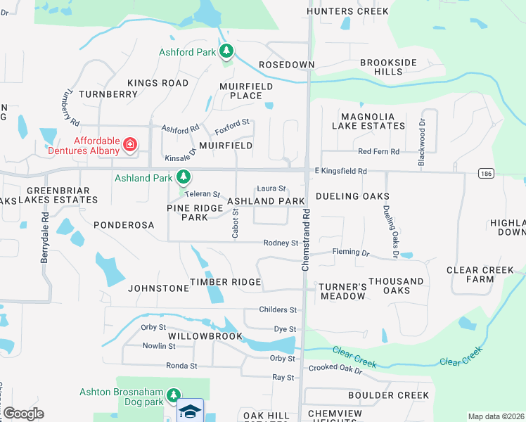 map of restaurants, bars, coffee shops, grocery stores, and more near 631 Teleran Street in Pensacola
