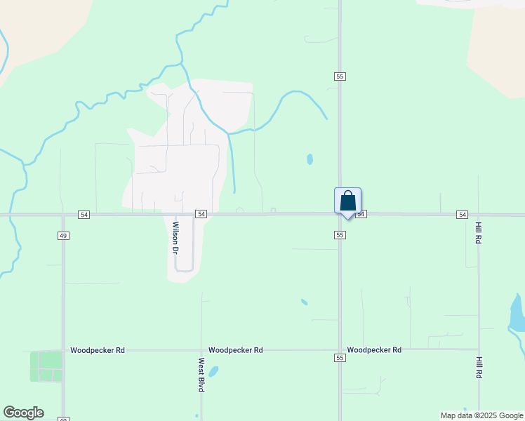 map of restaurants, bars, coffee shops, grocery stores, and more near 23750 Grant Drive in Loxley