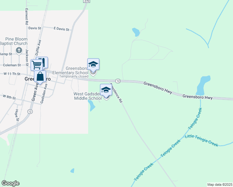 map of restaurants, bars, coffee shops, grocery stores, and more near 200 Providence Road in Quincy