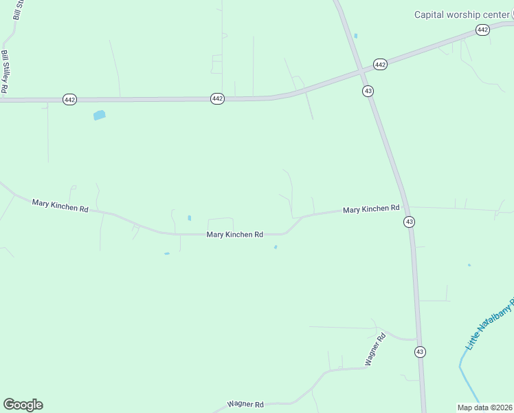 map of restaurants, bars, coffee shops, grocery stores, and more near 29343 Mary Kinchen Road in Albany