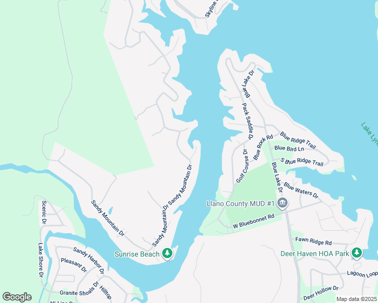 map of restaurants, bars, coffee shops, grocery stores, and more near 702 Sunrise Avenue in Sunrise Beach Village