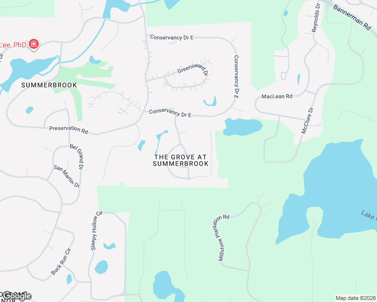 map of restaurants, bars, coffee shops, grocery stores, and more near 7109 Shady Grove Way in Tallahassee
