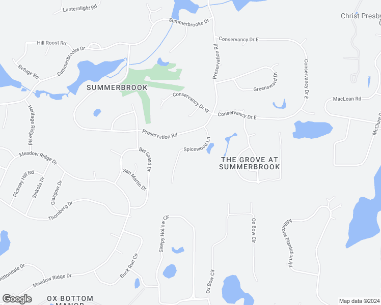 map of restaurants, bars, coffee shops, grocery stores, and more near 6935 Spicewood Lane in Tallahassee