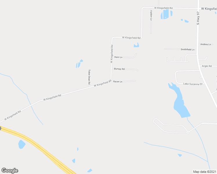 map of restaurants, bars, coffee shops, grocery stores, and more near 2496 West Kingsfield Road in Escambia County