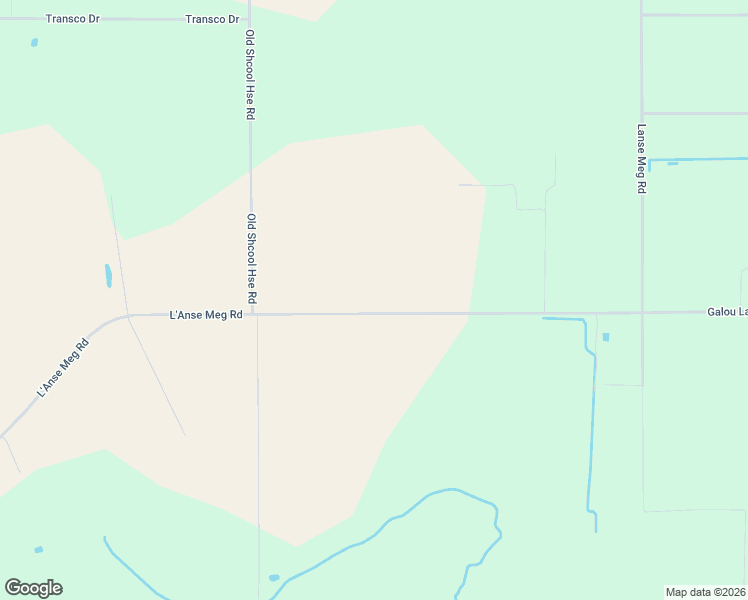 map of restaurants, bars, coffee shops, grocery stores, and more near 3108 L'Anse Meg Road in Mamou