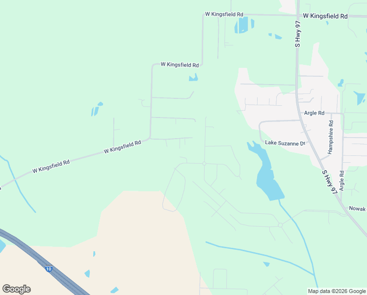 map of restaurants, bars, coffee shops, grocery stores, and more near 2131 Racer Lane in Escambia