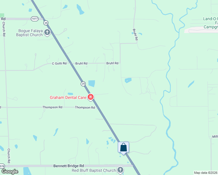map of restaurants, bars, coffee shops, grocery stores, and more near 78386 Louisiana 25 in Folsom