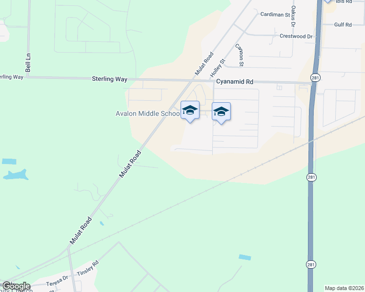 map of restaurants, bars, coffee shops, grocery stores, and more near 5432 Merlin in Milton