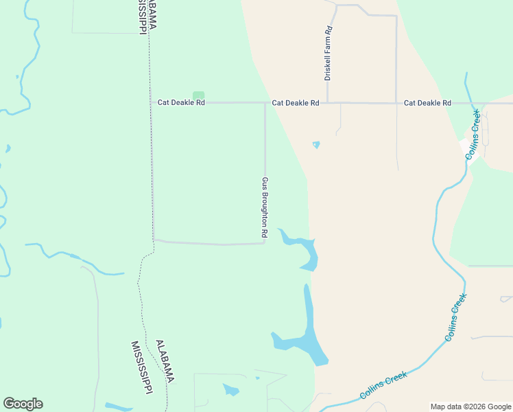 map of restaurants, bars, coffee shops, grocery stores, and more near 5900 Gus Broughton Road in Grand Bay