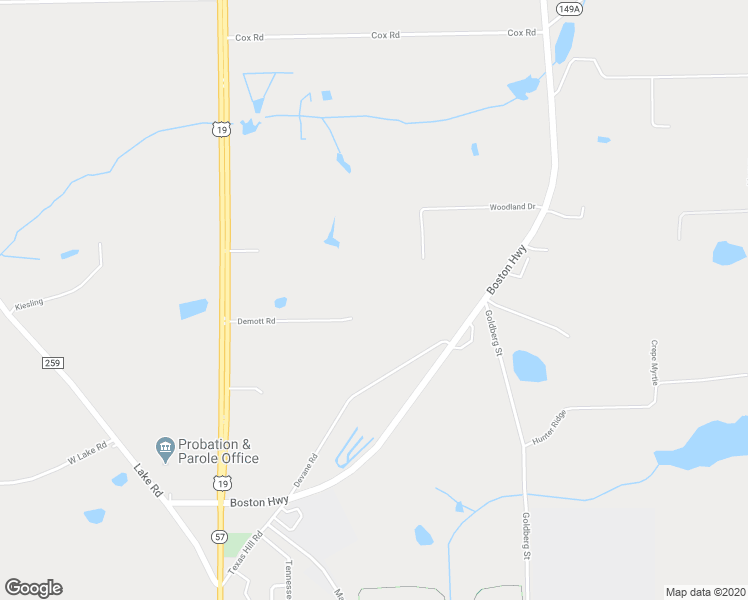 map of restaurants, bars, coffee shops, grocery stores, and more near 313 Demott Road in Monticello
