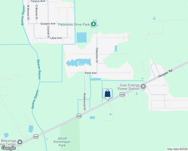map of restaurants, bars, coffee shops, grocery stores, and more near 13311 Palomino Drive in Central