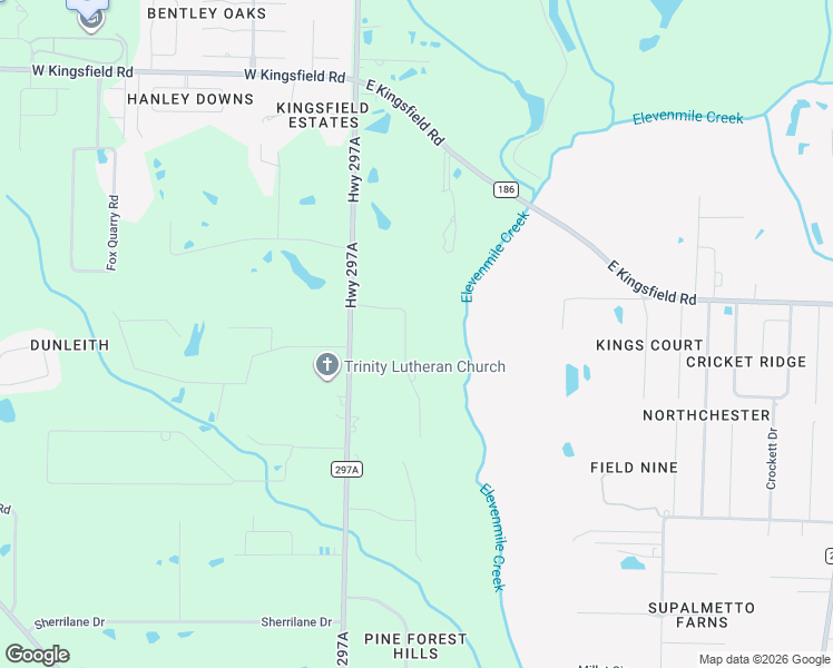 map of restaurants, bars, coffee shops, grocery stores, and more near 2276 Brookwood Place in Cantonment