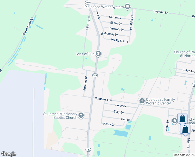 1602 Highway 749, Opelousas LA Walk Score