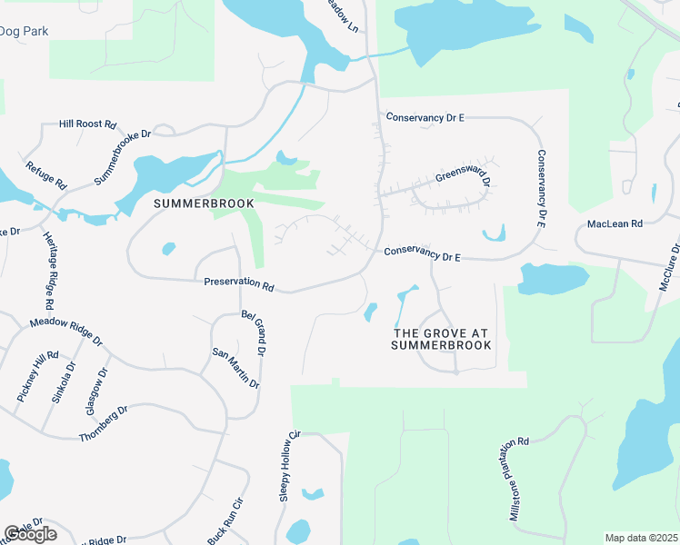 map of restaurants, bars, coffee shops, grocery stores, and more near 7875 Preservation Road in Tallahassee