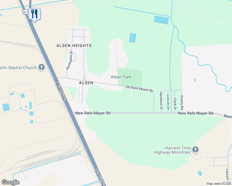 map of restaurants, bars, coffee shops, grocery stores, and more near 528 Old Rafe Mayer Road in Baton Rouge
