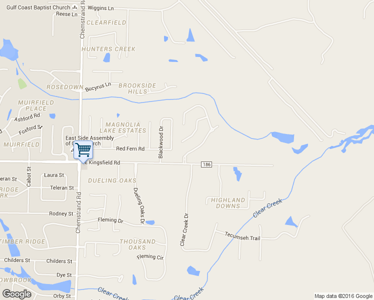 map of restaurants, bars, coffee shops, grocery stores, and more near 2187 Paddlewheel Way in Escambia County