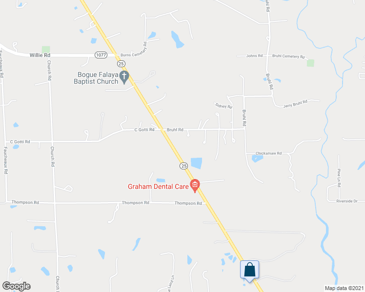 map of restaurants, bars, coffee shops, grocery stores, and more near 78488 Highway 25 in Folsom