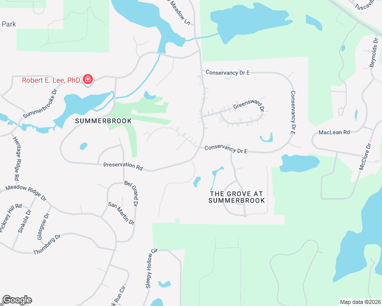 map of restaurants, bars, coffee shops, grocery stores, and more near 7893 Preservation Road in Tallahassee