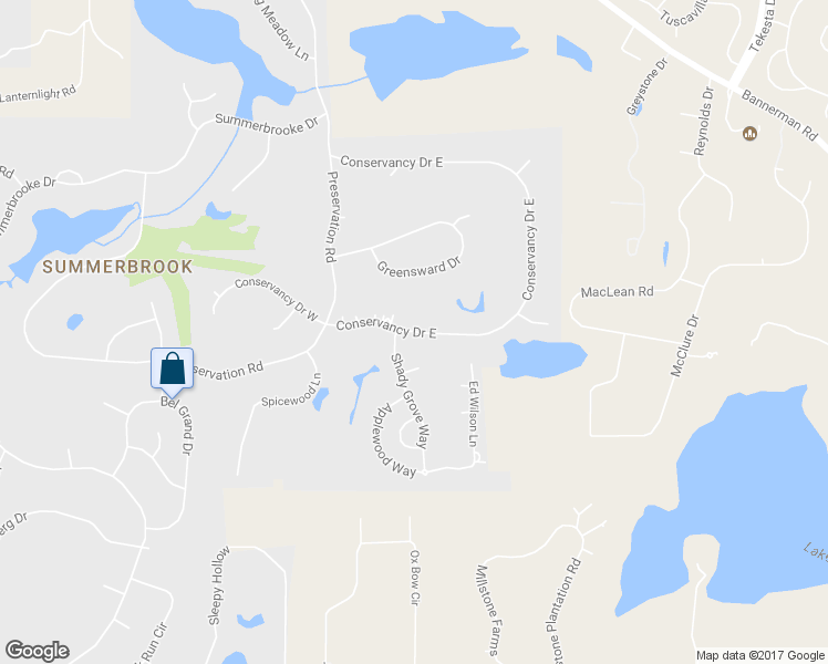 map of restaurants, bars, coffee shops, grocery stores, and more near 1248 Conservancy Drive East in Tallahassee