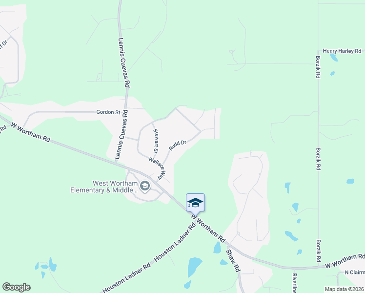 map of restaurants, bars, coffee shops, grocery stores, and more near 19532 Rudd Drive in Saucier