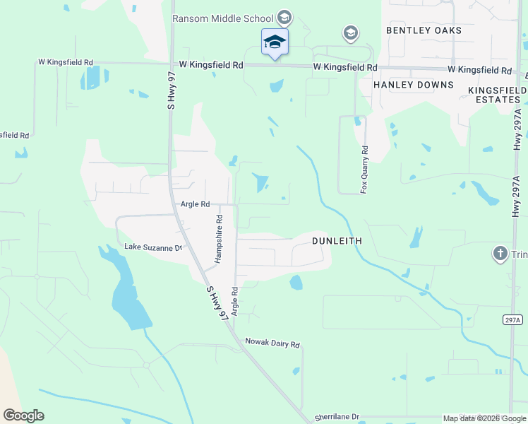 map of restaurants, bars, coffee shops, grocery stores, and more near 1158 Trouble Lane in Escambia County