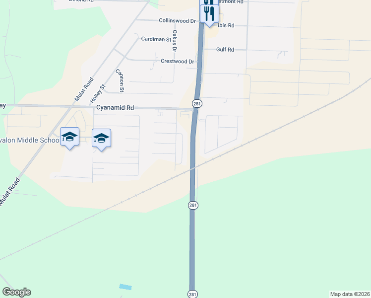 map of restaurants, bars, coffee shops, grocery stores, and more near 5761 Jade Moon Circle in Milton