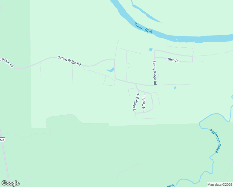 map of restaurants, bars, coffee shops, grocery stores, and more near 1290 Spring Ridge Road in Coldspring
