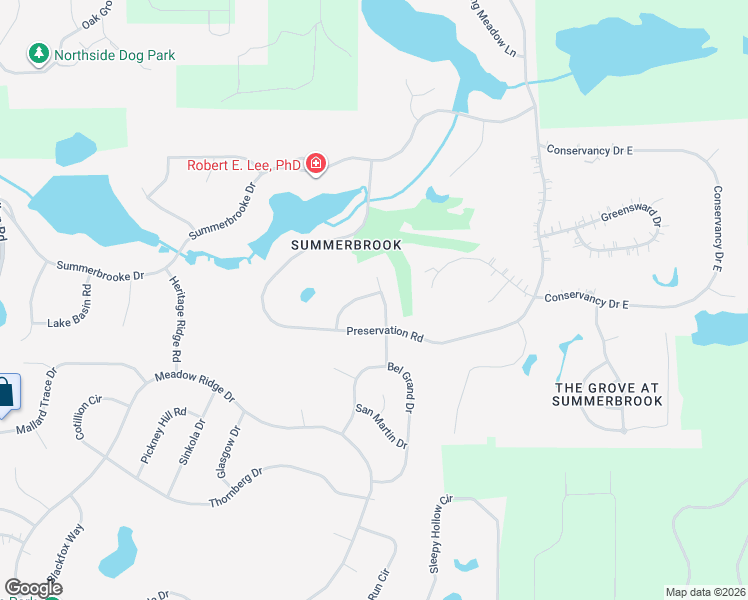 map of restaurants, bars, coffee shops, grocery stores, and more near 7147 Nesters Court in Tallahassee