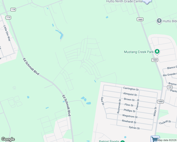 map of restaurants, bars, coffee shops, grocery stores, and more near Unnamed Road in Hutto