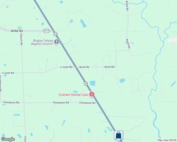 map of restaurants, bars, coffee shops, grocery stores, and more near 15070 Bruhl Road in Folsom