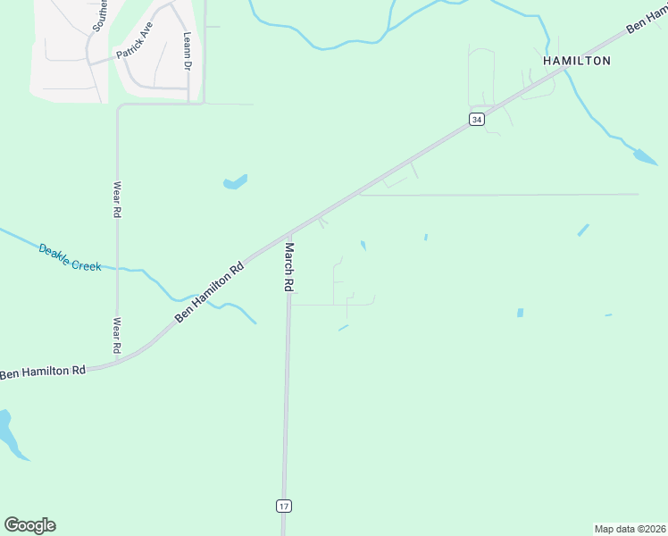 map of restaurants, bars, coffee shops, grocery stores, and more near 5770 Ben Drive in Theodore