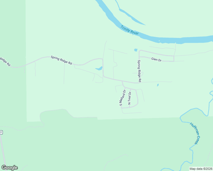 map of restaurants, bars, coffee shops, grocery stores, and more near 1290 Spring Ridge Road in Coldspring