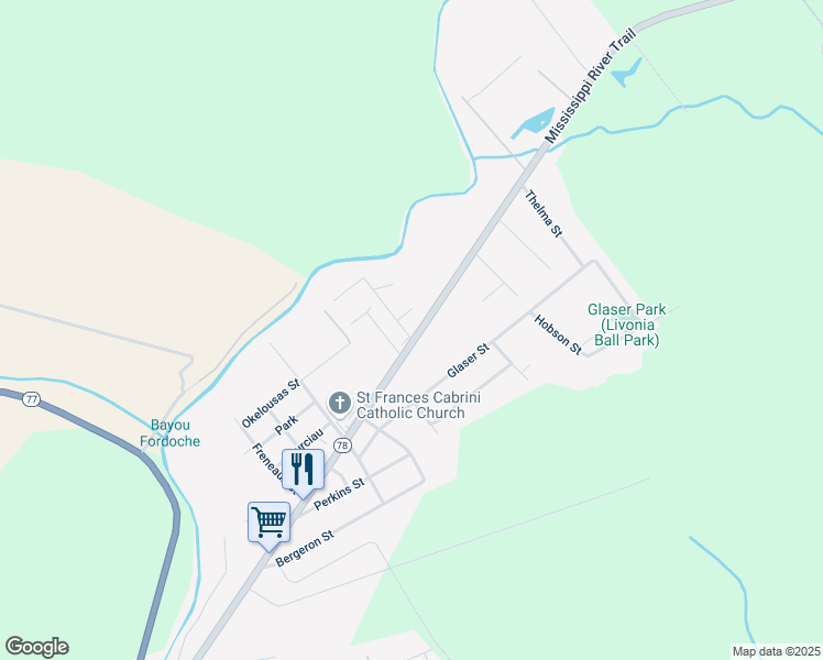 map of restaurants, bars, coffee shops, grocery stores, and more near 3598 Vallet Street in Livonia