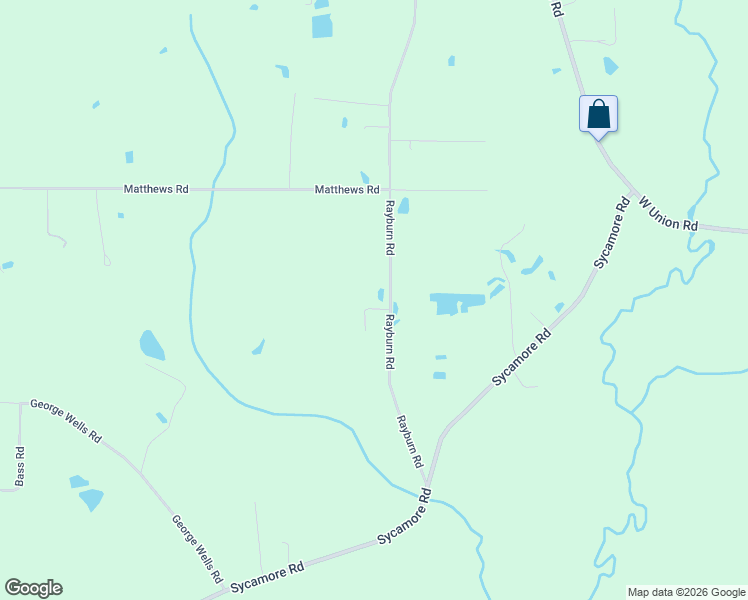 map of restaurants, bars, coffee shops, grocery stores, and more near 97 Rayburn Road in Carriere
