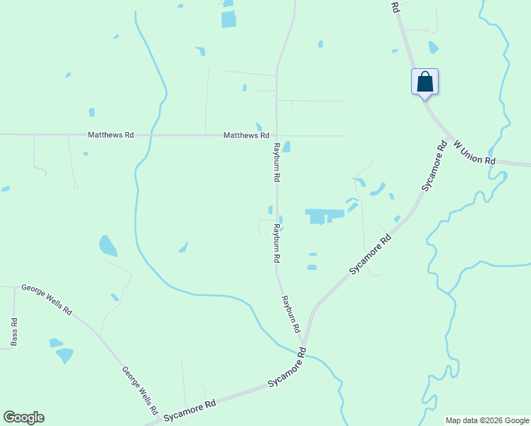 map of restaurants, bars, coffee shops, grocery stores, and more near 97 Rayburn Road in Carriere