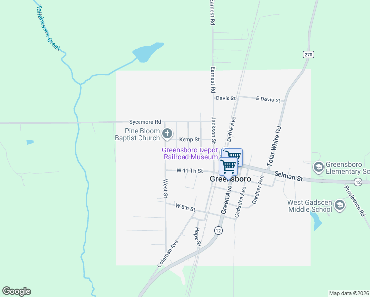 map of restaurants, bars, coffee shops, grocery stores, and more near 45 Mead Street in Greensboro